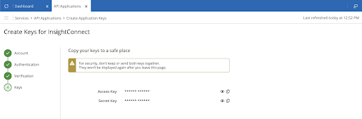 Create Keys Setup Part Three