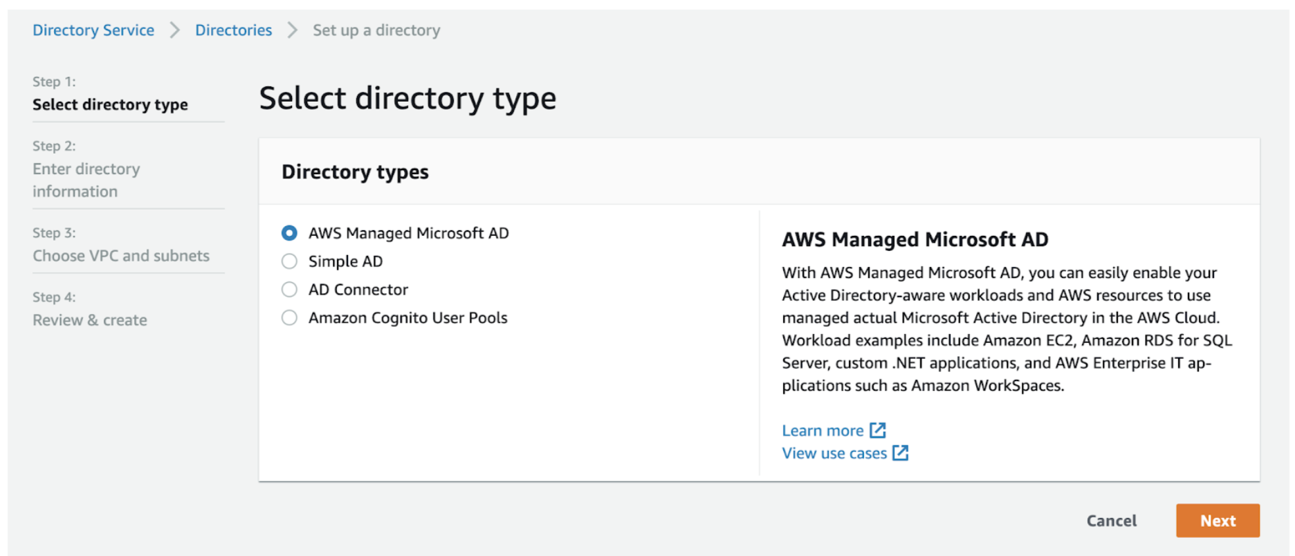 Directory service search