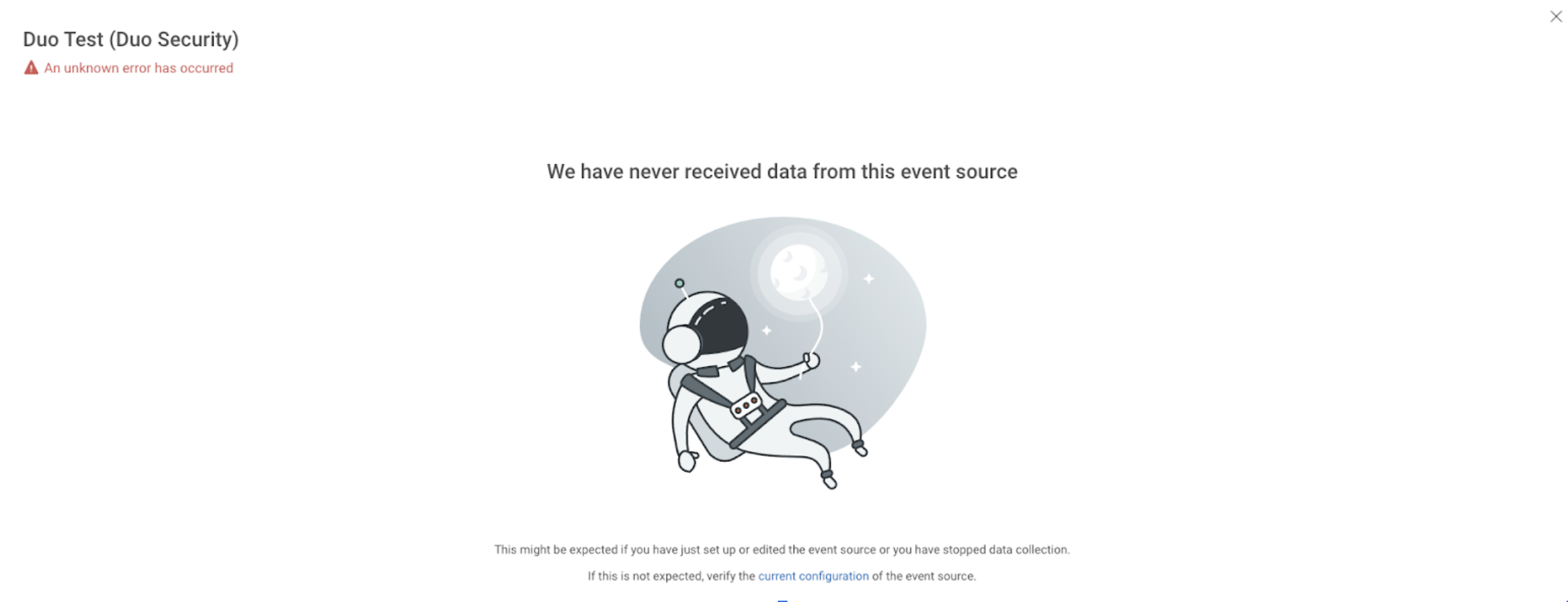 Monitor Health with no received data